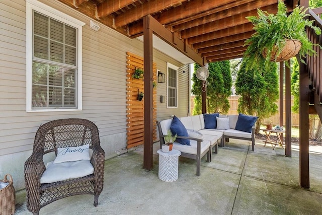 69 Kame St, Brockton, MA 02302 - view of patio with outdoor lounge area