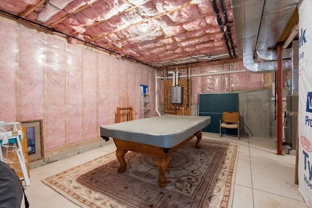 16 Winterberry Way, Plymouth, MA 02360 - playroom with water heater and billiards