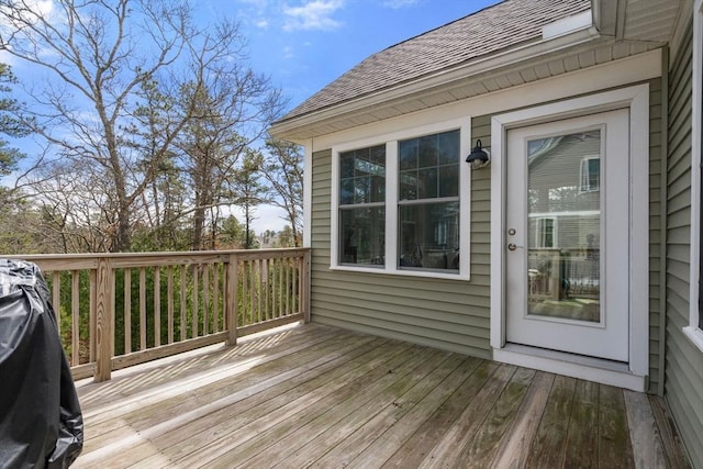 16 Winterberry Way, Plymouth, MA 02360 - view of wooden deck