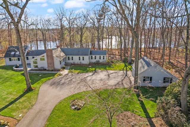 100 Parmenter Rd, Framingham, MA 01701 - view from above of property featuring a nearby body of water