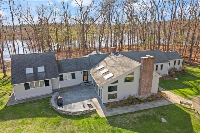 100 Parmenter Rd, Framingham, MA 01701 - view from above of property