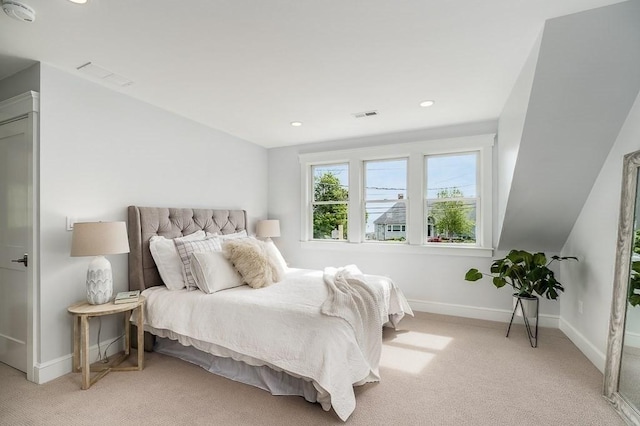 84 S St, Rockport, MA 01966 - bedroom featuring light colored carpet, baseboards, and recessed lighting