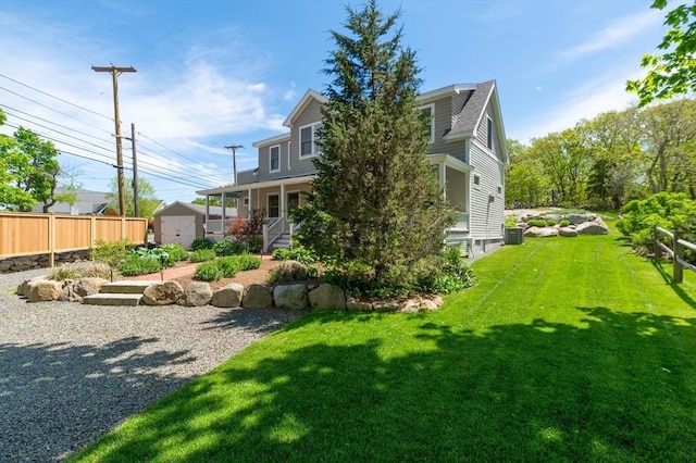 84 S St, Rockport, MA 01966 - back of property featuring central AC unit