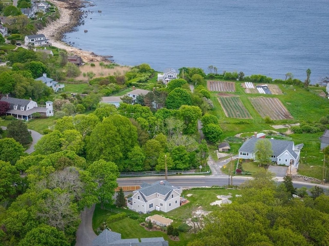 84 S St, Rockport, MA 01966 - aerial overview of property's location featuring a large body of water