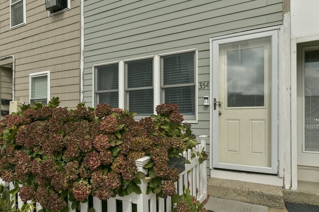 view of property entrance