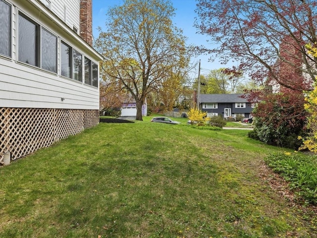 view of yard