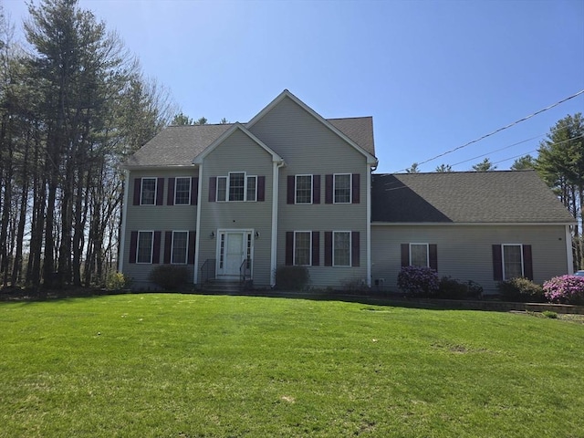 132 Bean Porridge Hill Rd, Westminster, MA 01473 - colonial-style house with a front yard