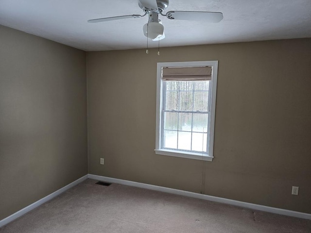 132 Bean Porridge Hill Rd, Westminster, MA 01473 - unfurnished room with ceiling fan, carpet flooring, and baseboards
