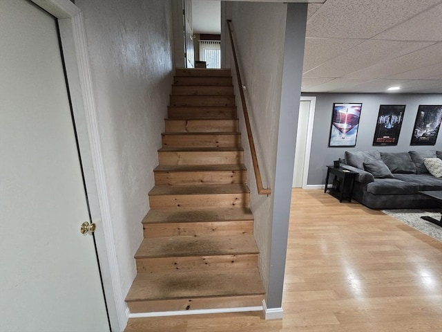 132 Bean Porridge Hill Rd, Westminster, MA 01473 - staircase with wood finished floors