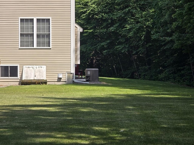 132 Bean Porridge Hill Rd, Westminster, MA 01473 - view of green lawn featuring central AC unit