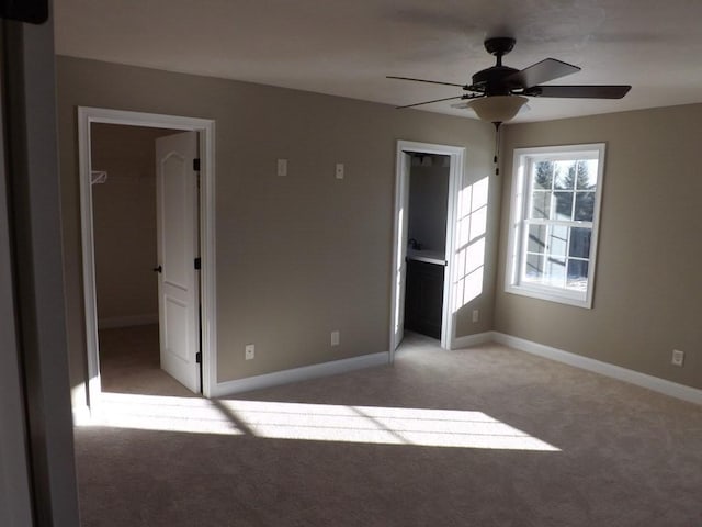 LOT3 Athol Rd, Phillipston, MA 01331 - unfurnished bedroom featuring light colored carpet, a spacious closet, and ceiling fan