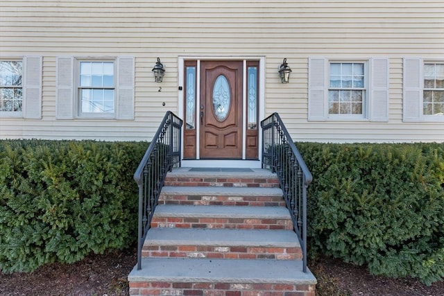 view of property entrance