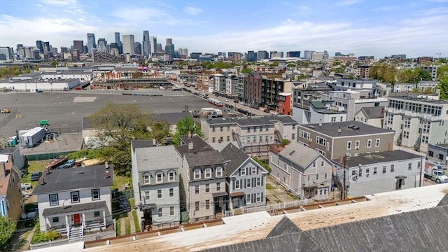9-11 Dexter, Boston, MA 02127 - aerial view of skyline