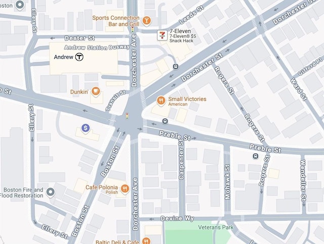 9-11 Dexter, Boston, MA 02127 - map of property location