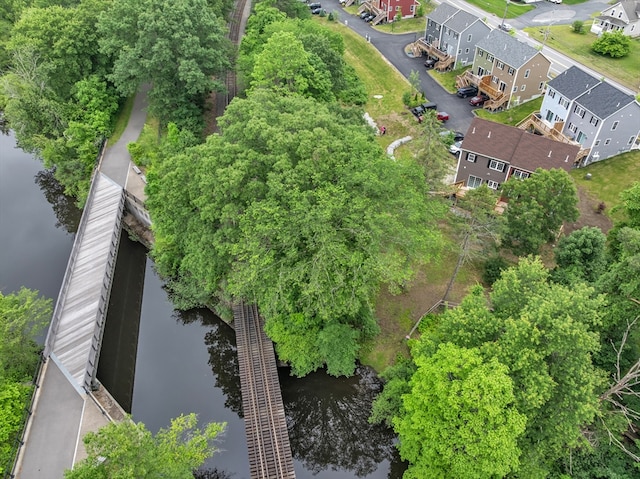 260 Main St Unit 12, Blackstone, MA 01504 - aerial view of residential area with a nearby body of water
