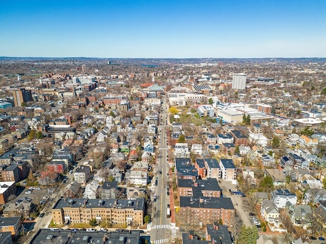 5 Crawford St Unit 9, Cambridge, MA 02139 - aerial view of property's location with nearby urban area