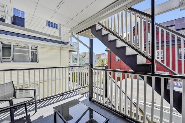 69 Greenwood St, Boston, MA 02122 - balcony featuring stairway