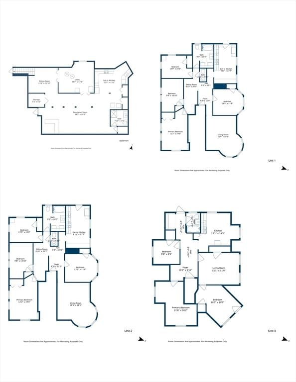 69 Greenwood St, Boston, MA 02122 - home floor plan