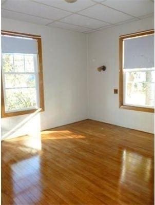 6 Newton Ave, Worcester, MA 01602 - empty room with wood finished floors