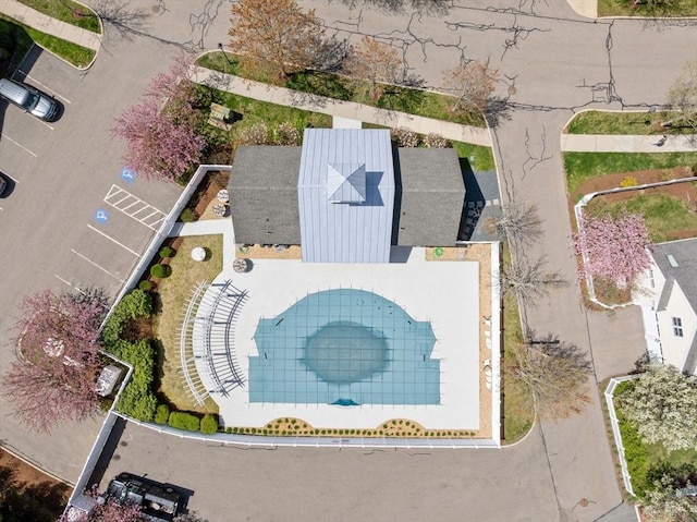 drone / aerial view