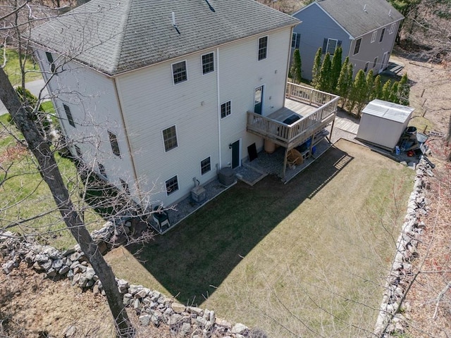 drone / aerial view