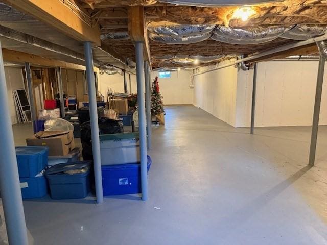 1 Karas Way, Plymouth, MA 02360 - view of unfinished basement