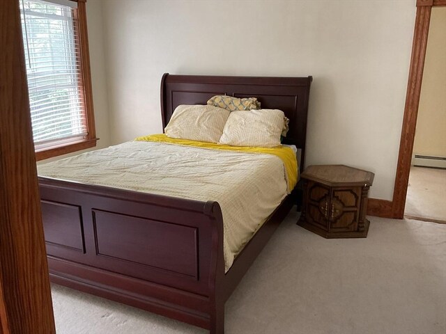 16 Knox St, Worcester, MA 01603 - carpeted bedroom featuring baseboard heating