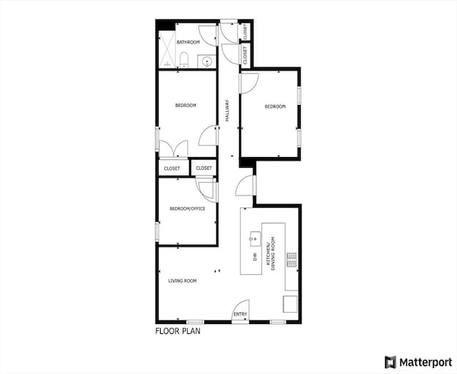 floor plan / room layout