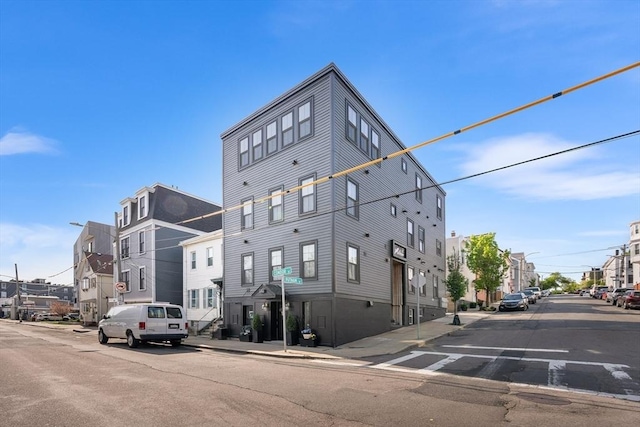 view of property featuring a residential view