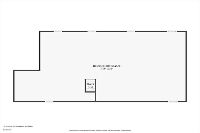 10 Orchard Rd, Gloucester, MA 01930 - floor plan / room layout