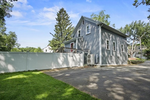 171 Boyce St, Auburn, MA 01501 - view of property exterior featuring an ac unit
