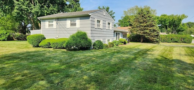 109 Wilder St, Swansea, MA 02777 - view of side of property featuring a yard