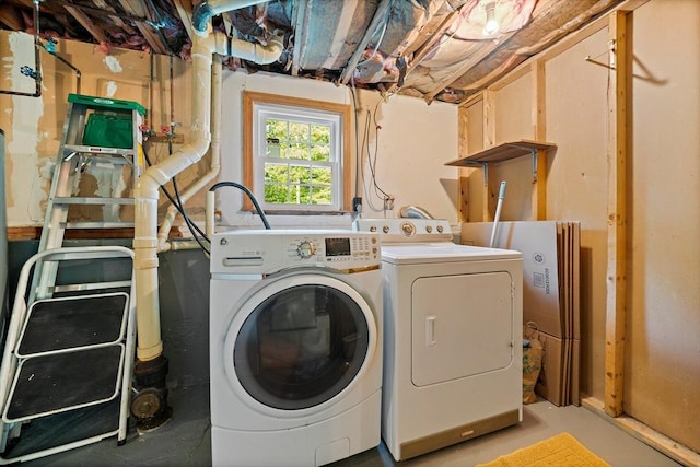 1102 State Rd, Plymouth, MA 02360 - laundry area with washing machine and clothes dryer