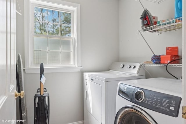28 Myrtle St, Millis, MA 02054 - laundry room featuring separate washer and dryer