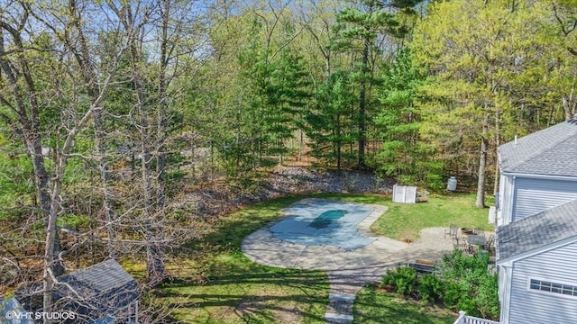 28 Myrtle St, Millis, MA 02054 - view of yard with a view of trees