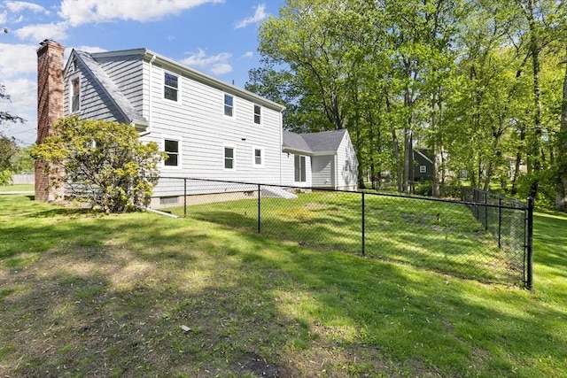 133 Jean Dr, Seekonk, MA 02771 - back of house with a chimney