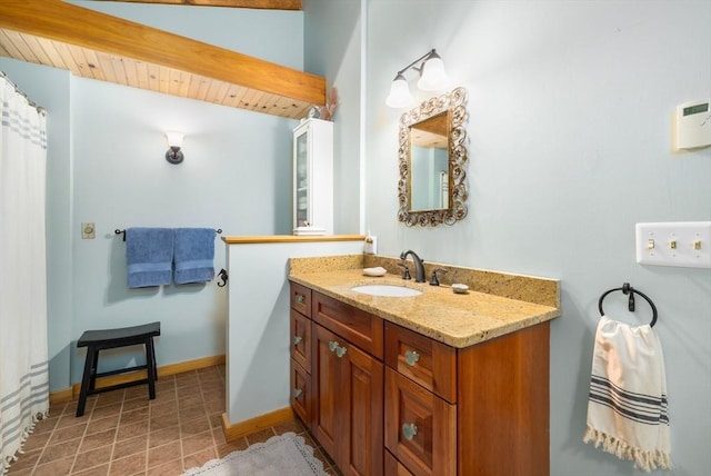 7 Rileys Way, Dartmouth, MA 02747 - bathroom with vanity and baseboards