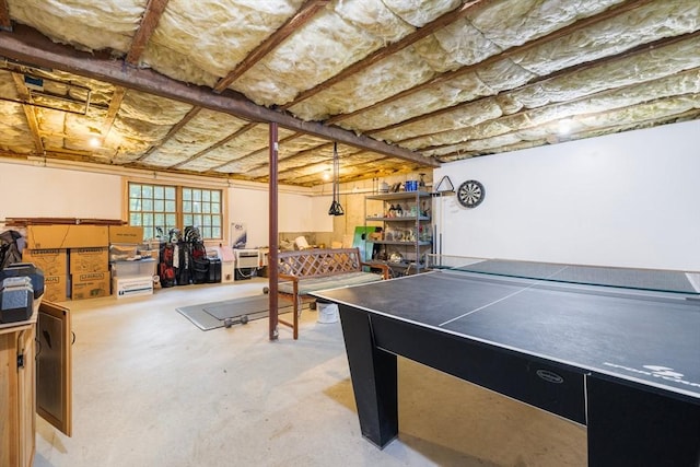 7 Rileys Way, Dartmouth, MA 02747 - recreation room featuring concrete floors