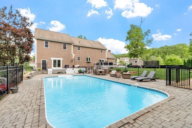 28 Sandy Ridge Rd, Sterling, MA 01564 - view of swimming pool with a patio