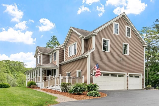 28 Sandy Ridge Rd, Sterling, MA 01564 - view of home's exterior with a garage, driveway, and a lawn
