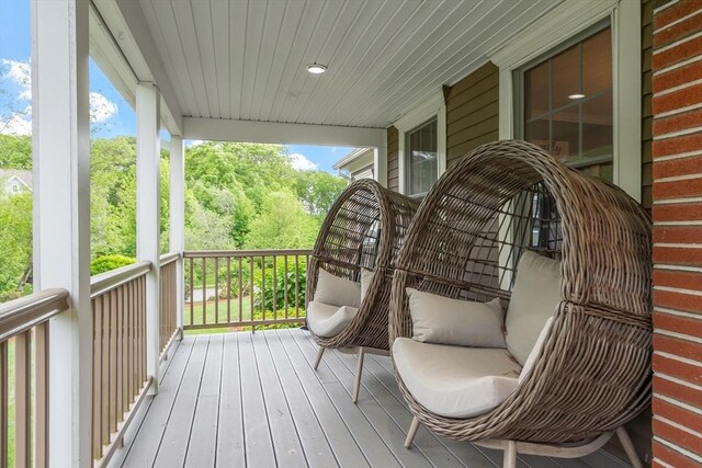 28 Sandy Ridge Rd, Sterling, MA 01564 - view of deck