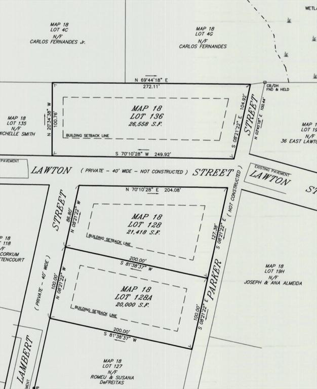 0LOT128A Lambert St, Acushnet MA, 02743 land for sale