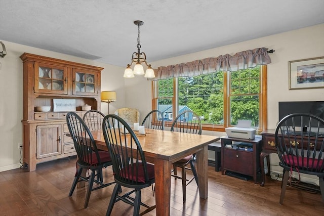 132 Biscayne St, Leominster, MA 01453 - dining room featuring dark wood finished floors