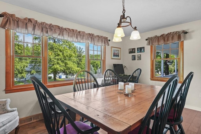 132 Biscayne St, Leominster, MA 01453 - dining area with wood finished floors