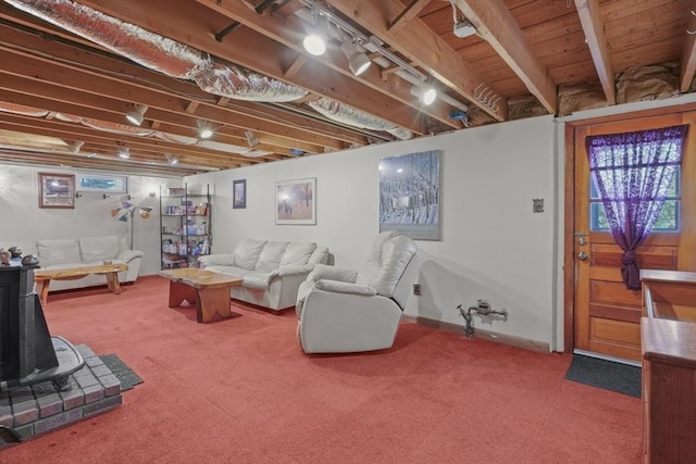 132 Biscayne St, Leominster, MA 01453 - view of carpeted living area