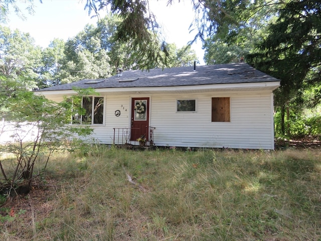 view of ranch-style home