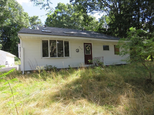 view of ranch-style home