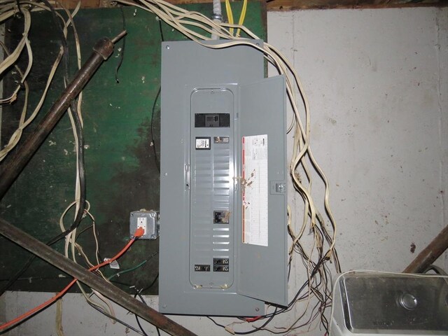 utilities with electric panel