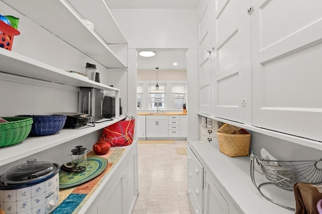 pantry with sink