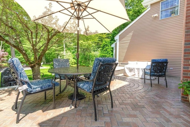40 King Philip Dr, Rehoboth, MA 02769 - view of patio / terrace with outdoor dining area